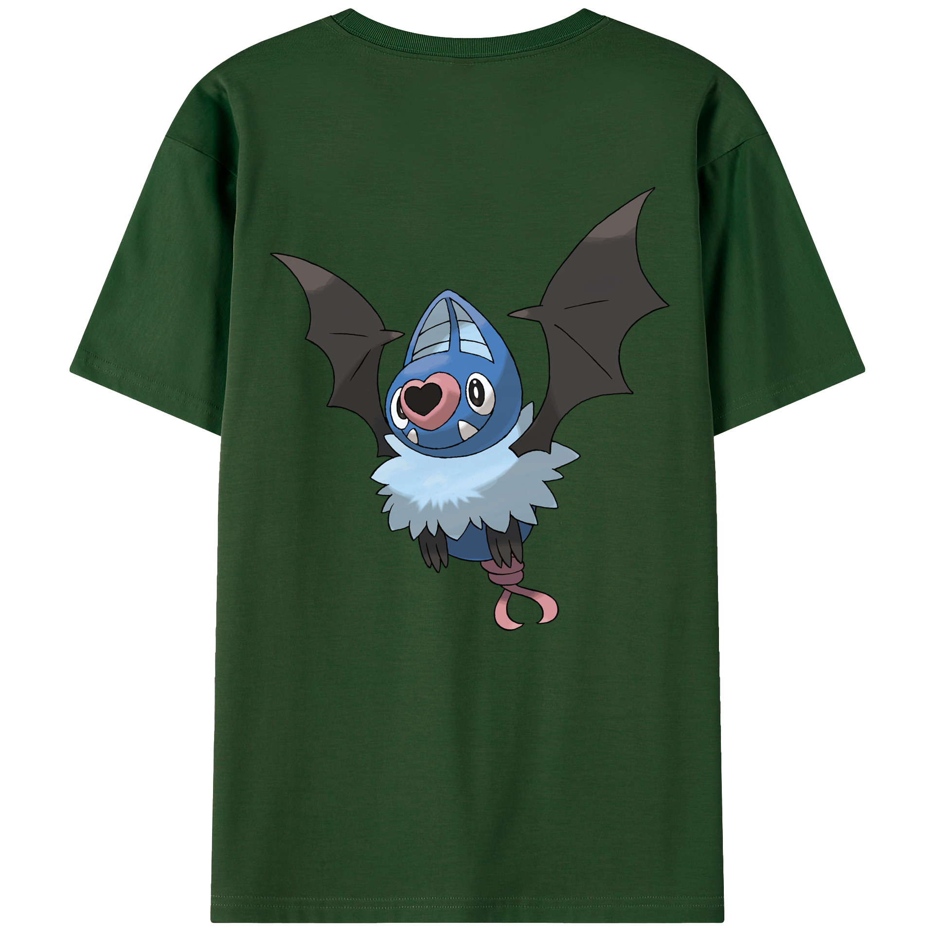 （画像用） ポケットモンスター Pokémon 綿100％半袖Tシャツ（背面プリント）